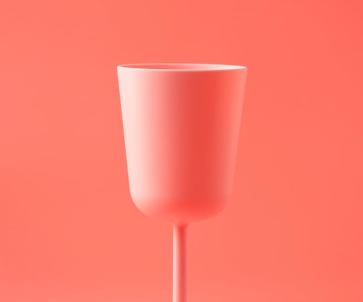 Photo of a pink cup